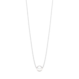 Lunaria Pearl Pendant – 925 Sterling Silver