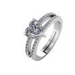 RoyalHeart Silver Ring