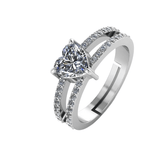 RoyalHeart Silver Ring